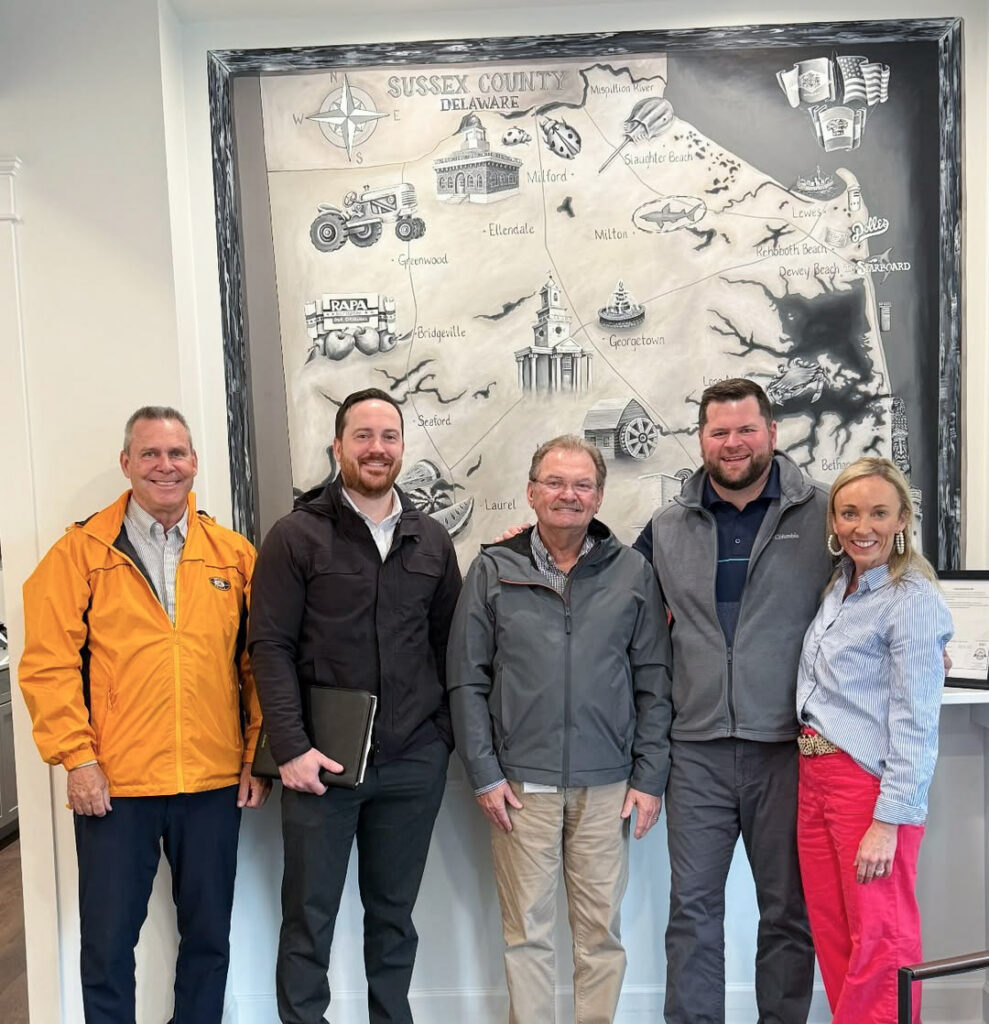 The Cape Gazette visits the office while doing a feature on the crucial role the Economic Development for Sussex County played in securing our most recent location in Georgetown
