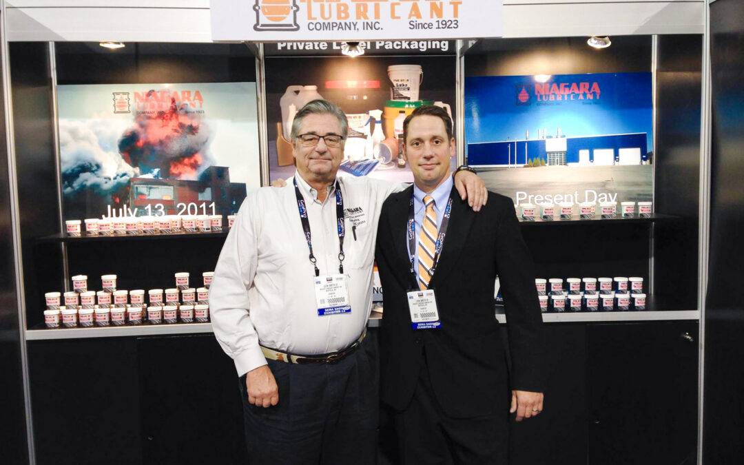 Niagara Lubricant Co. exhibiting in Las Vegas