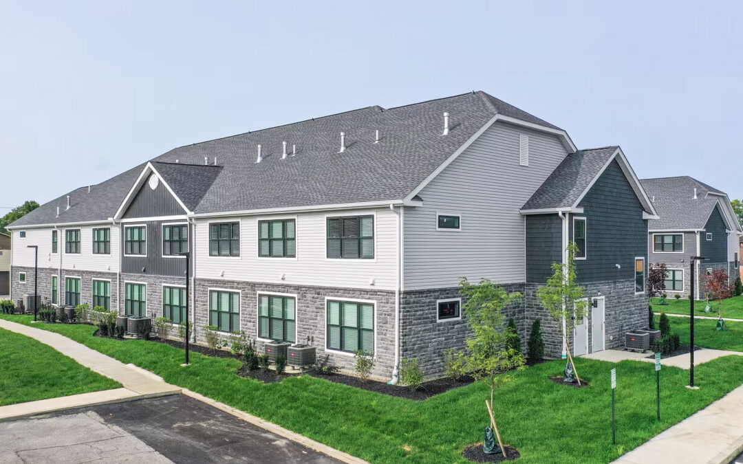 Exterior photograph of the Windsor Manor building